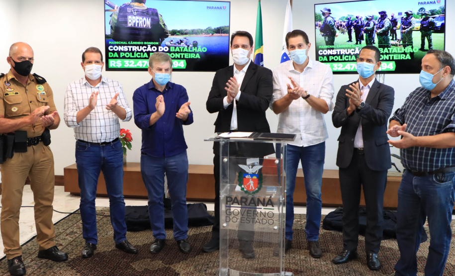 Estado libera construção do novo Batalhão de Polícia de Fronteira de Marechal Cândido Rondon
