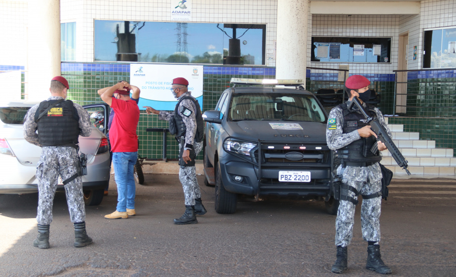 Integração das forças policiais estadual e federal reduz crimes no Oeste do Paraná