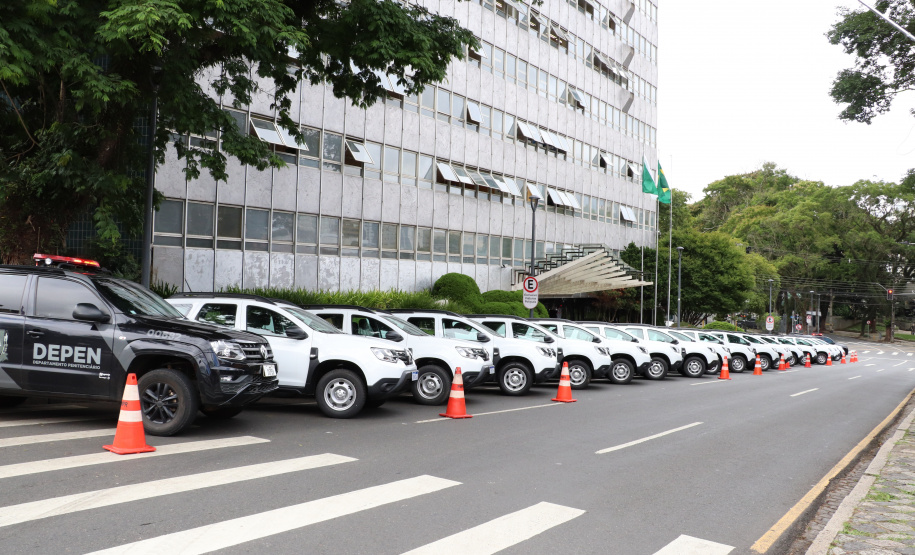 Polícia Penal recebe 20 novas viaturas para fortalecer atuação no Estado