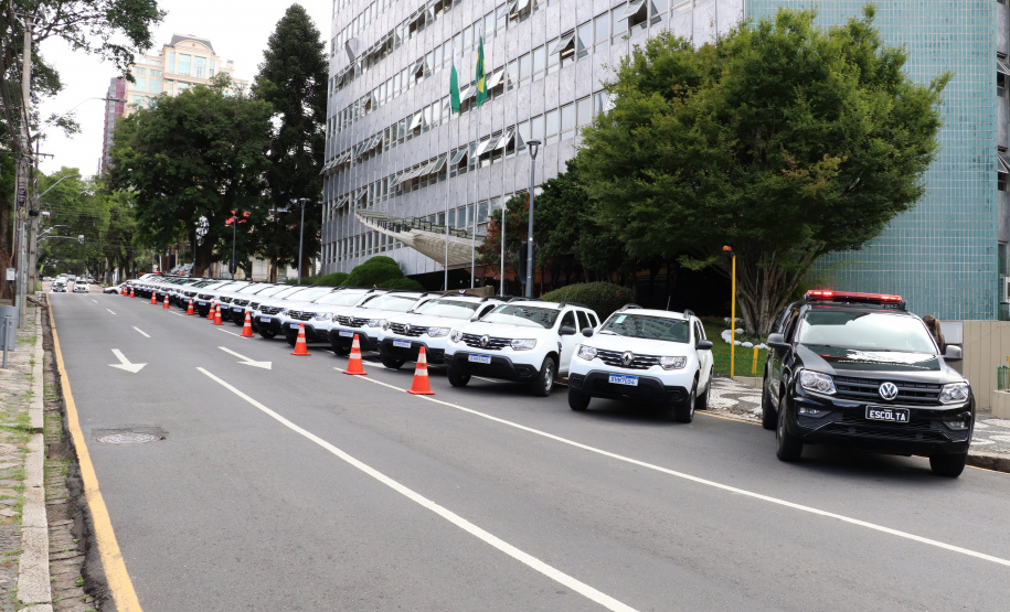 Polícia Penal recebe 20 novas viaturas para fortalecer atuação no Estado