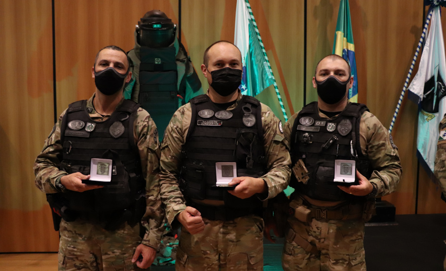 Esquadrão Antibombas da PMPR celebra trigésimo aniversário com presença do vice-governador