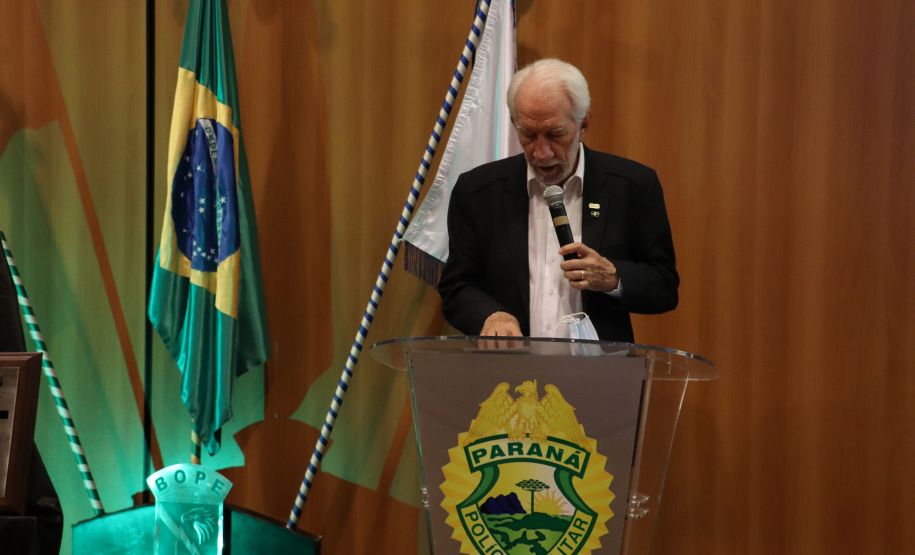 Esquadrão Antibombas da PMPR celebra trigésimo aniversário com presença do vice-governador