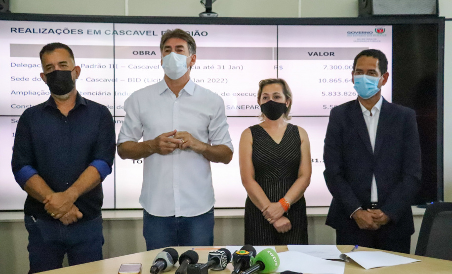 Segurança Pública firma convênio com Cascavel para ampliar integração na área