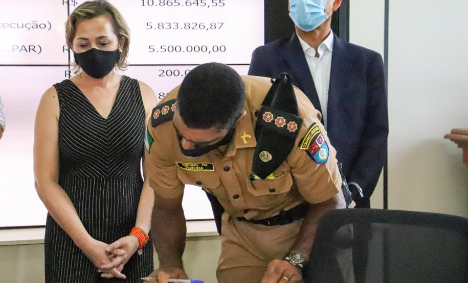 Segurança Pública firma convênio com Cascavel para ampliar integração na área