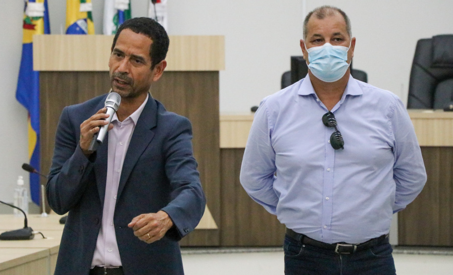 reunião na Câmara Municipal de Guaíra