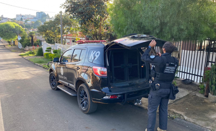 PCPR prende sete integrantes de organização criminosa ligada ao tráfico de drogas em Guarapuava