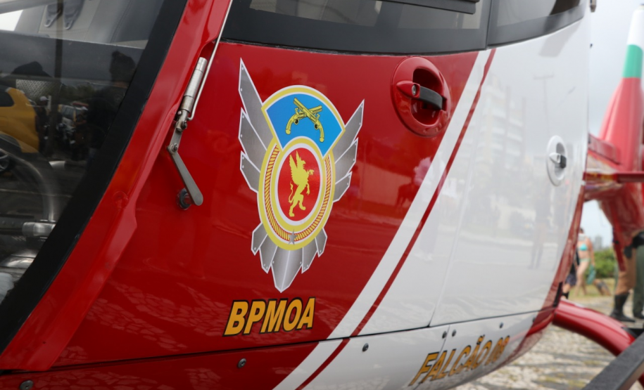 No Litoral, suporte aéreo salva 151 vidas em quase dois meses do Verão Paraná