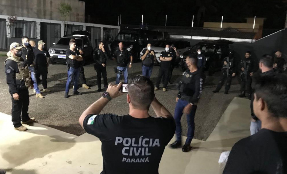 Polícia Civil realiza operação contra organização criminosa que atuava na Casa de Custódia de Maringá