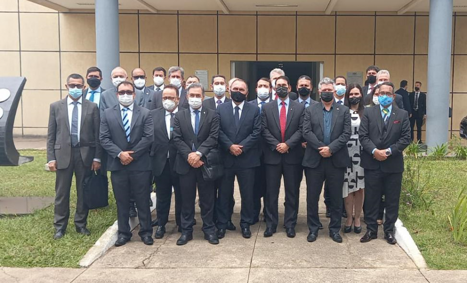 Secretário Marinho participa de reunião com Secretário Nacional de Segurança Pública e CONSESP