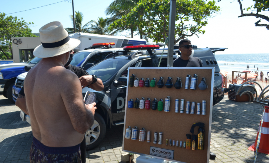 No Litoral, Deppen faz exposição de atividades de ressocialização de presos