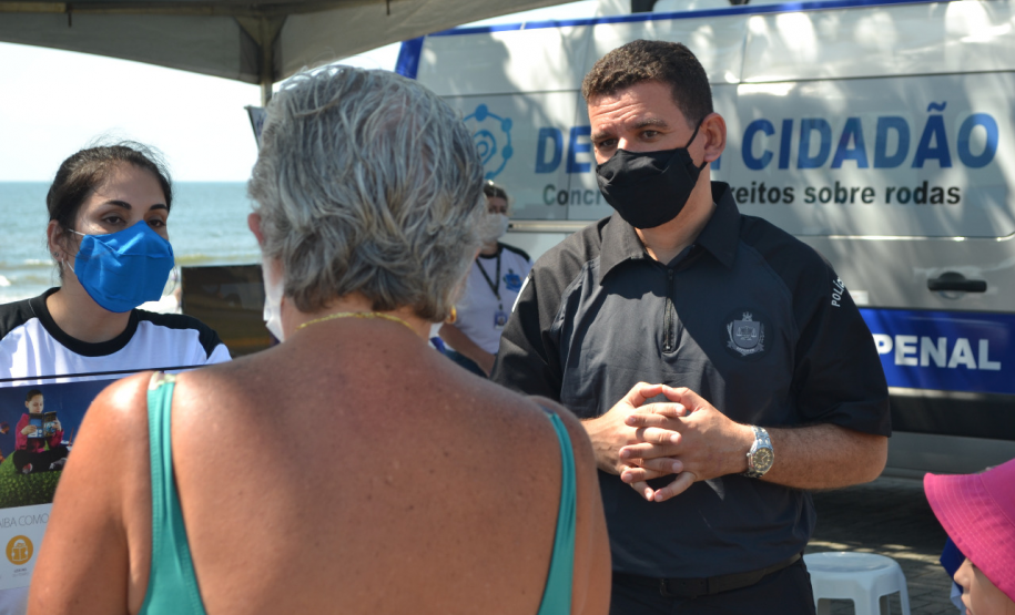 No Litoral, Deppen faz exposição de atividades de ressocialização de presos