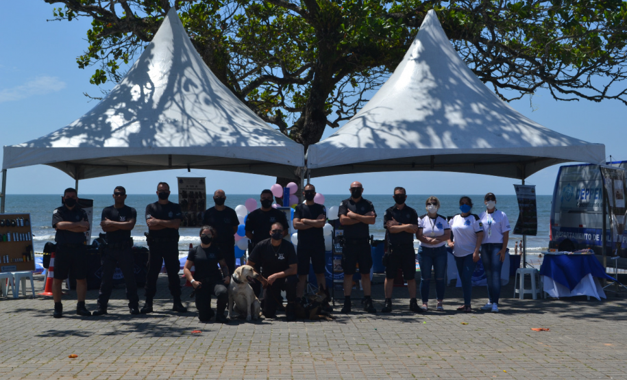 No Litoral, Deppen faz exposição de atividades de ressocialização de presos