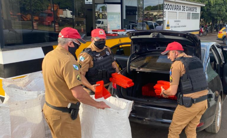 Forças policiais tiraram de circulação mais de 272 toneladas de drogas em 2021