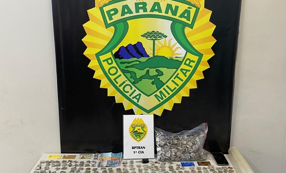 BPTran reforça ações ostensivas e apreensões de drogas aumentam em Curitiba