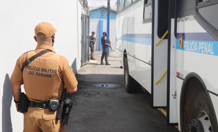 Desde o início do Verão Paraná, Deppen transfere 346 presos do Litoral para a RMC