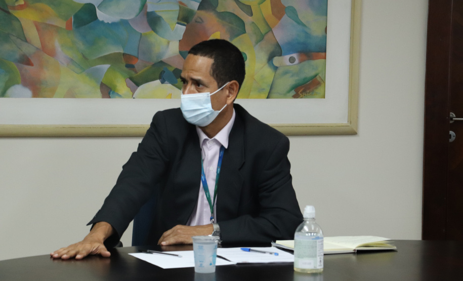 Secretário Marinho recebe visita do presidente do Tribunal Regional Eleitoral em Curitiba