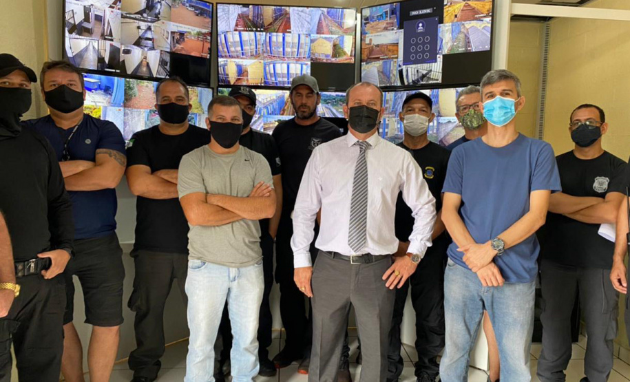 Novas câmeras de segurança reforçam monitoramento na Penitenciária de Foz do Iguaçu