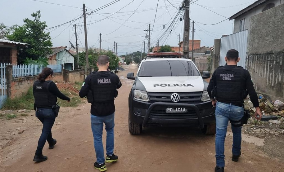 Polícia Civil cumpre sete mandados de prisão em investigação de homicídios em Curitiba