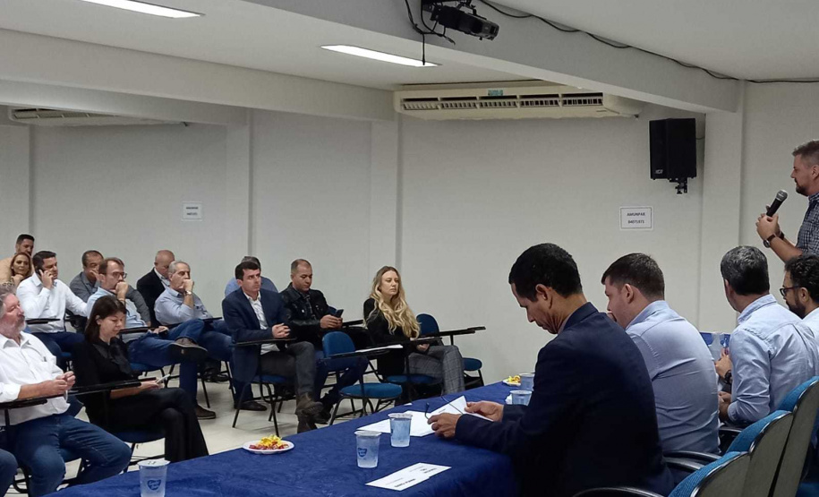 Segurança Pública expõe atividades da Pasta em reunião no Noroeste do estado