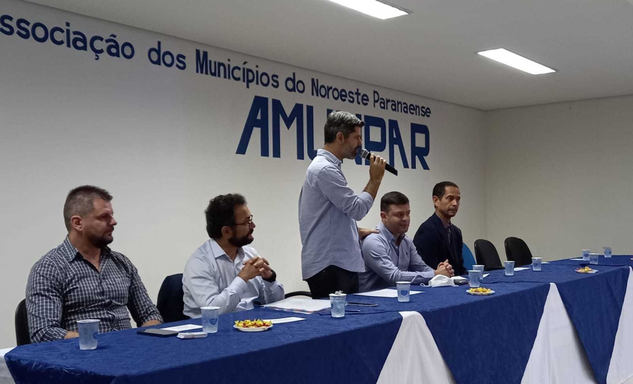 Segurança Pública expõe atividades da Pasta em reunião no Noroeste do estado