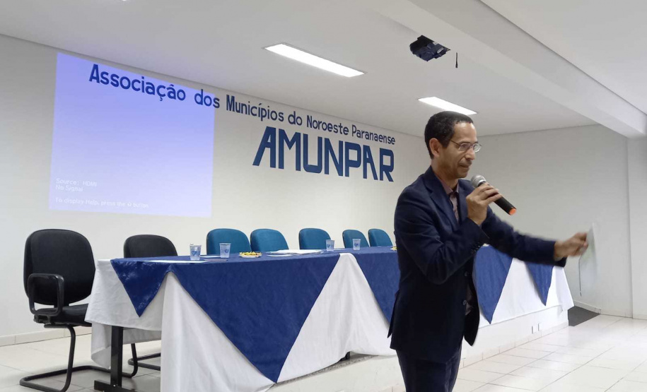 Segurança Pública expõe atividades da Pasta em reunião no Noroeste do estado