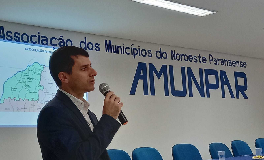 Segurança Pública expõe atividades da Pasta em reunião no Noroeste do estado