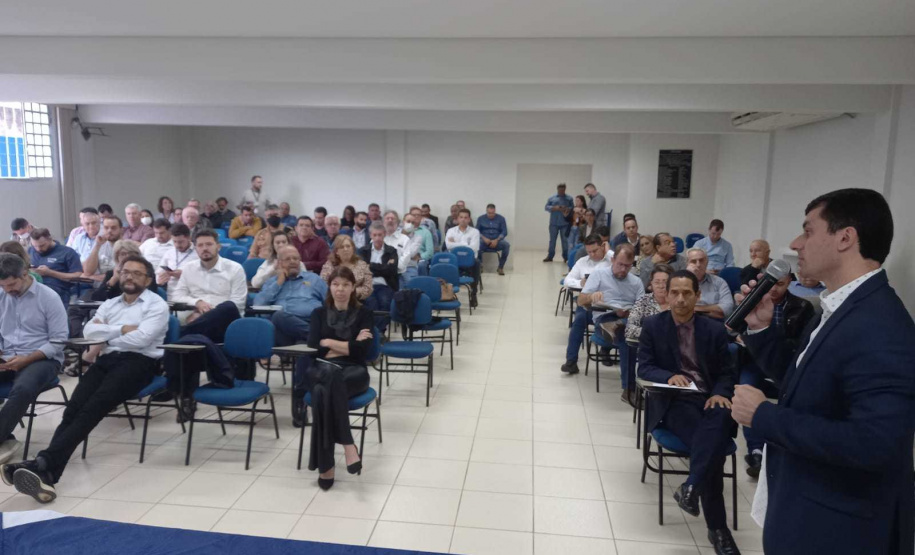 Segurança Pública expõe atividades da Pasta em reunião no Noroeste do estado