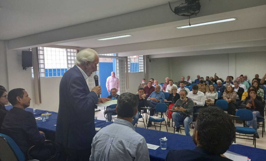 Segurança Pública expõe atividades da Pasta em reunião no Noroeste do estado