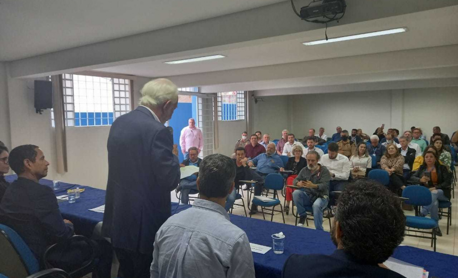 Segurança Pública expõe atividades da Pasta em reunião no Noroeste do estado