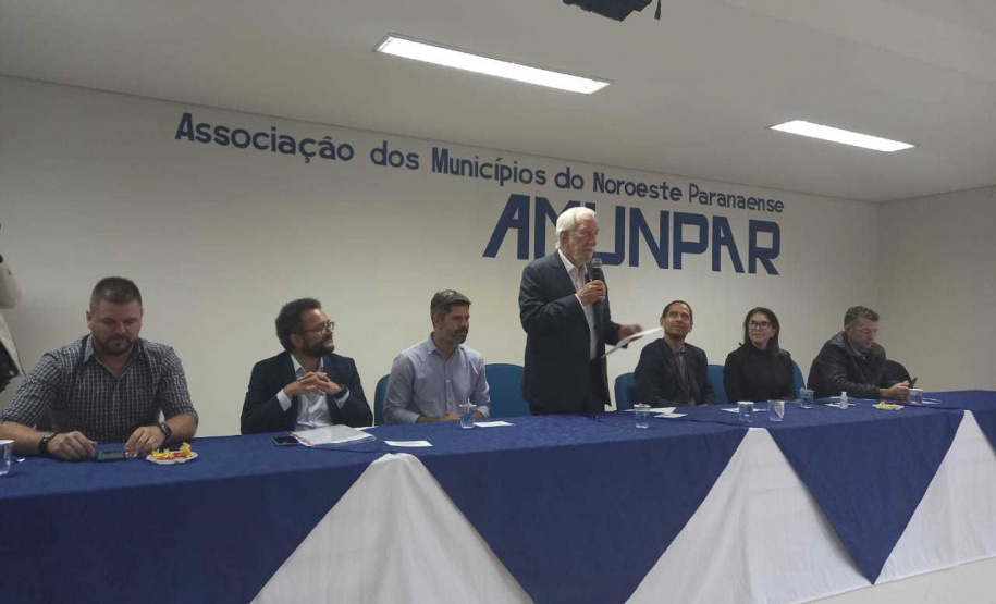 Segurança Pública expõe atividades da Pasta em reunião no Noroeste do estado