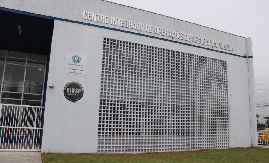 Secretário Marinho visita Centro Integrado de Segurança Pública em Campo Largo