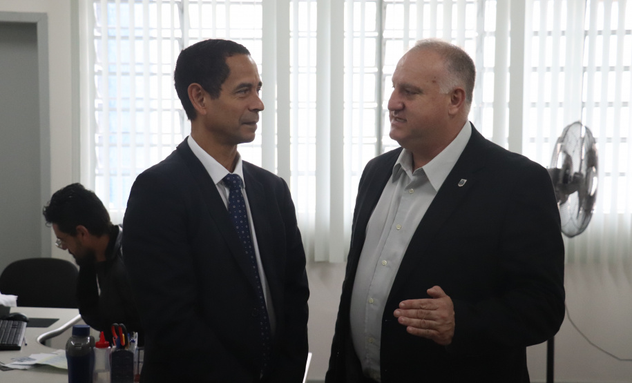 Secretário Marinho visita Centro Integrado de Segurança Pública em Campo Largo