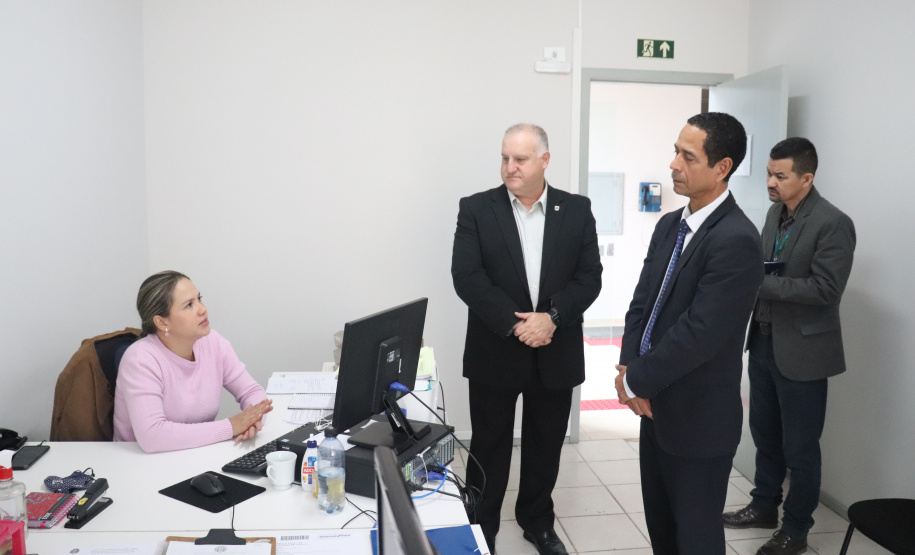 Secretário Marinho visita Centro Integrado de Segurança Pública em Campo Largo
