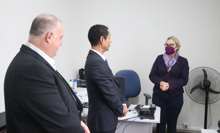 Secretário Marinho visita Centro Integrado de Segurança Pública em Campo Largo