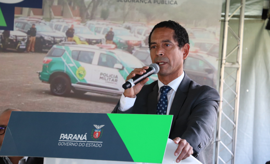 Governo do Estado e Secretaria da Segurança Pública entregam 98 novas viaturas para as polícias Militar e Civil