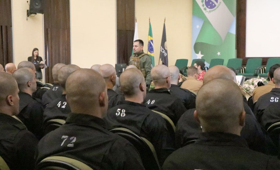 PCPR realiza abertura do VIII Curso de Operações Táticas Especiais