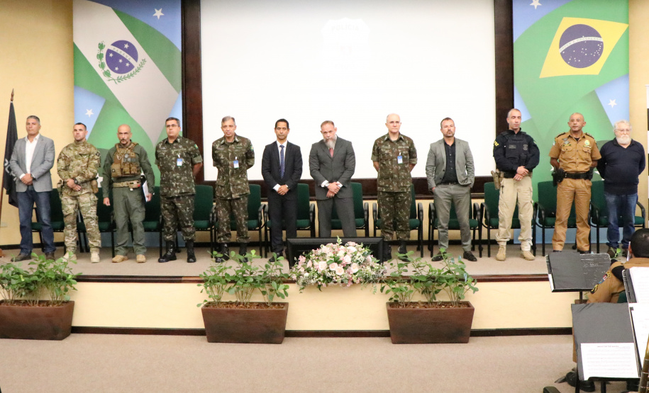 PCPR realiza abertura do VIII Curso de Operações Táticas Especiais