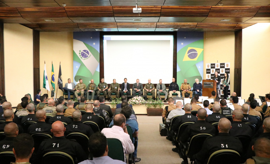 PCPR realiza abertura do VIII Curso de Operações Táticas Especiais