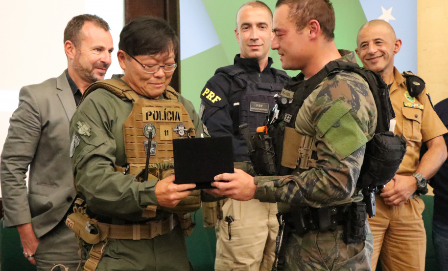 PCPR realiza abertura do VIII Curso de Operações Táticas Especiais