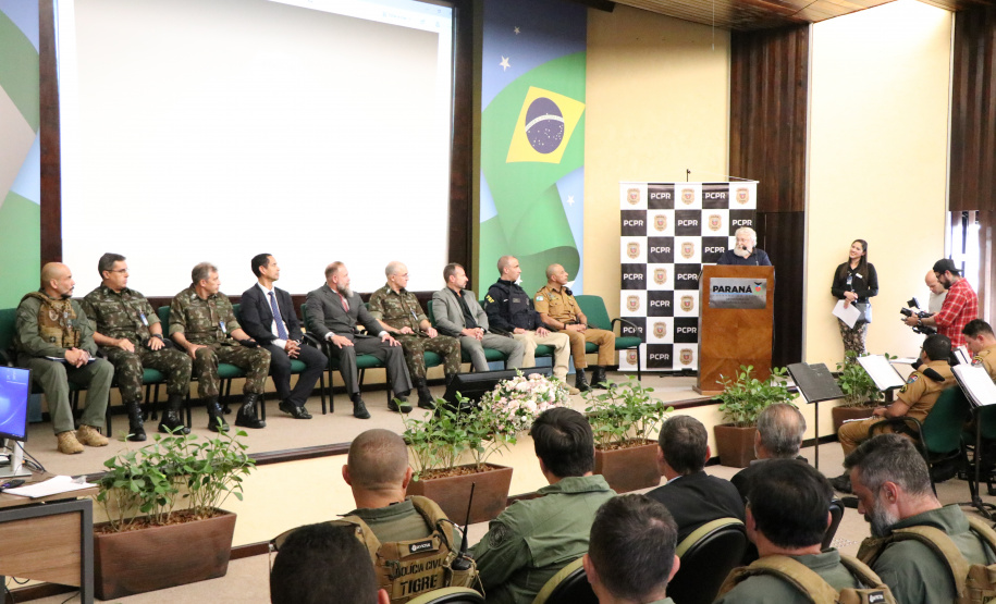PCPR realiza abertura do VIII Curso de Operações Táticas Especiais