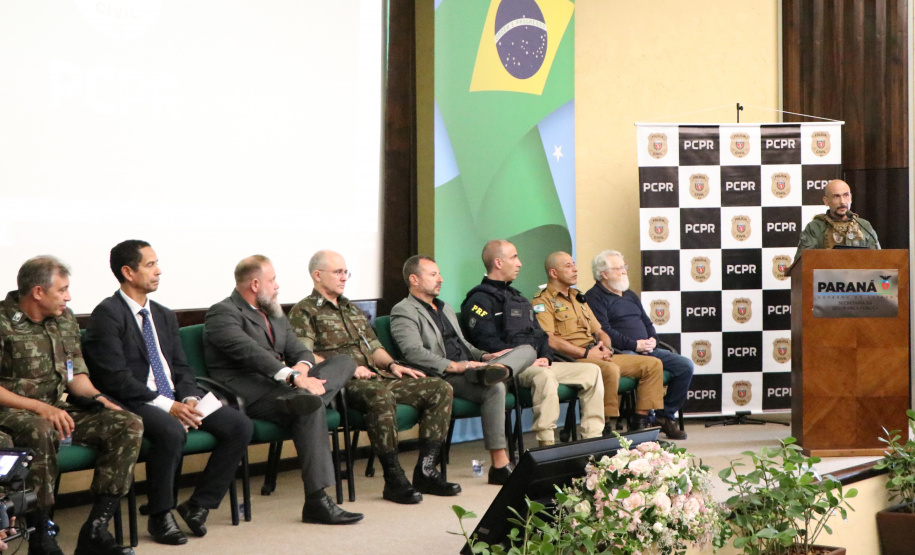 PCPR realiza abertura do VIII Curso de Operações Táticas Especiais