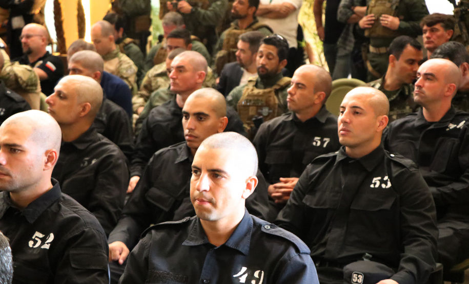 PCPR realiza abertura do VIII Curso de Operações Táticas Especiais