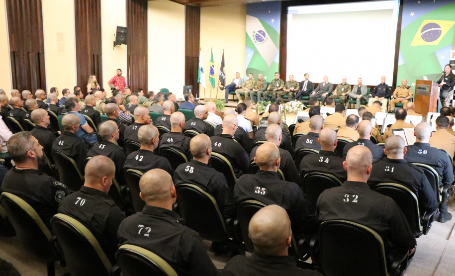 PCPR realiza abertura do VIII Curso de Operações Táticas Especiais