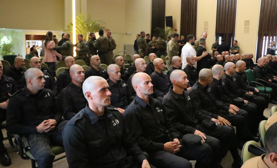 PCPR realiza abertura do VIII Curso de Operações Táticas Especiais