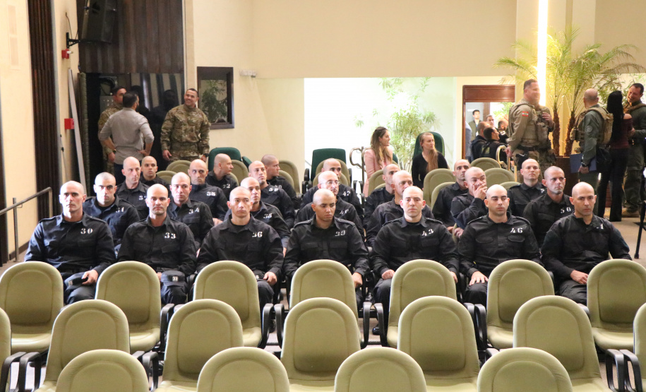 PCPR realiza abertura do VIII Curso de Operações Táticas Especiais