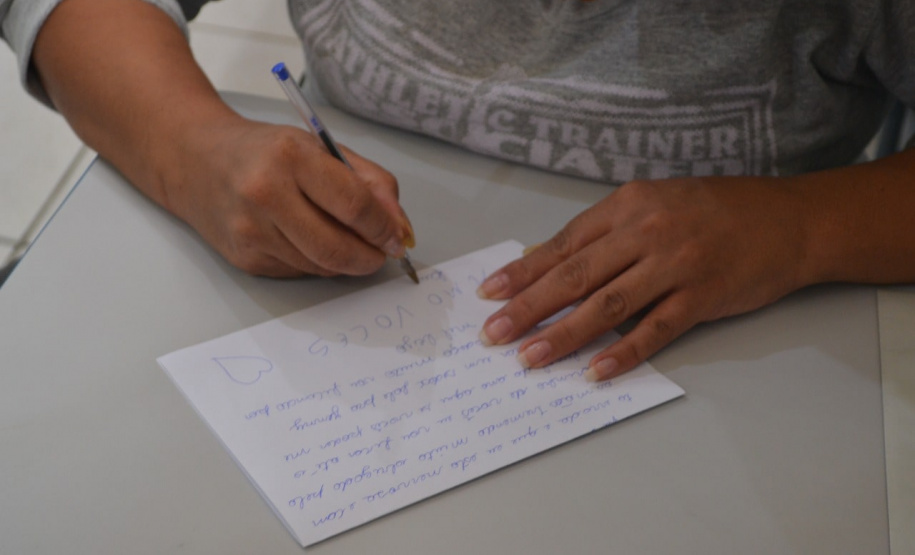 Projeto do Deppen de Ponta Grossa resgata vínculos afetivos da mulher presa com a família