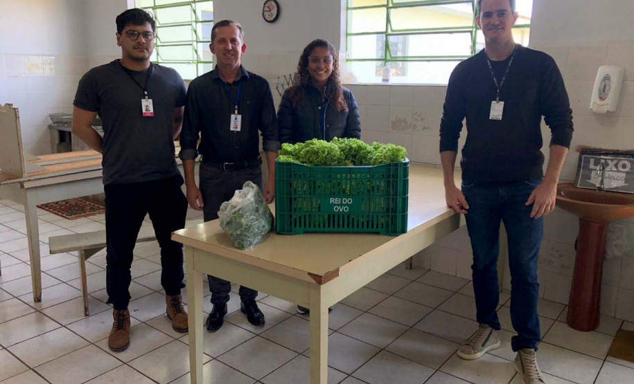Orgânicos cultivados por presos de Guarapuava são distribuídos a instituições de acolhimento