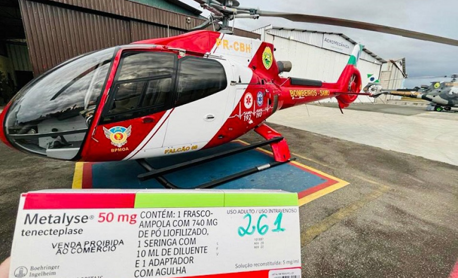 Atendimento do BPMOA salva vida de paciente com infarto agudo no miocárdio