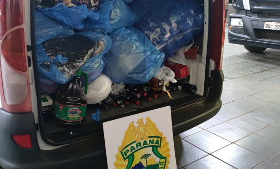Em ação conjunta, BPFron apreende quase R$ 40 mil em produtos contrabandeados