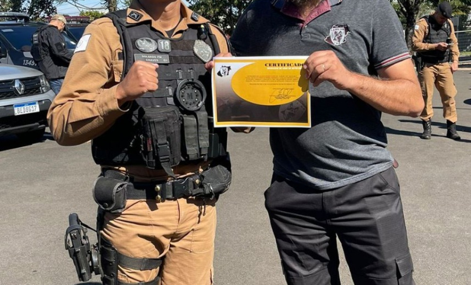 Policiais Militares do 3º BPM participam de Seminário de Cinotecnia em Pato Branco